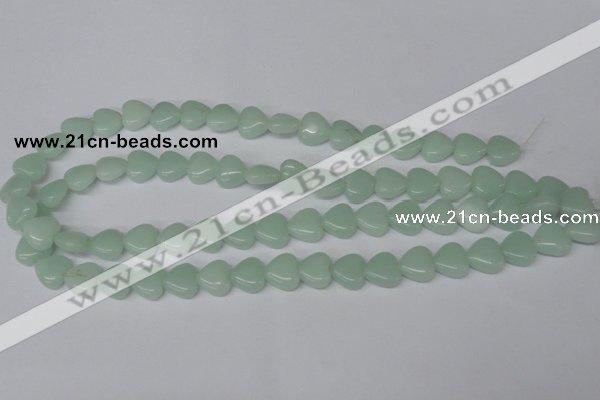 CHG30 15.5 inches 12*12mm heart amazonite gemstone beads wholesale