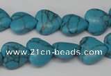 CHG31 15.5 inches 12*12mm heart turquoise beads wholesale
