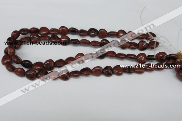 CHG36 15.5 inches 12*12mm heart mahogany obsidian beads wholesale