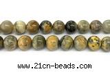 CHJ106 15 inches 16mm round honeybee jasper beads