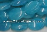 CHM04 16 inches 15*20mm oval blue hemimorphite beads wholesale