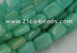 CHM09 16 inches 10*14mm rectangle green hemimorphite beads wholesale