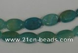 CHM27 15.5 inches 8*12mm oval blue hemimorphite beads wholesale