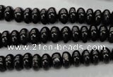 CHS54 15.5 inches 4*8mm rondelle natural hypersthene beads