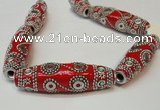 CIB05 17*60mm rice fashion Indonesia jewelry beads wholesale