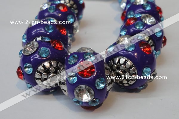 CIB105 17mm round fashion Indonesia jewelry beads wholesale