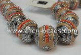 CIB112 18mm round fashion Indonesia jewelry beads wholesale