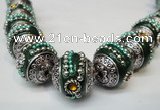 CIB113 18mm round fashion Indonesia jewelry beads wholesale