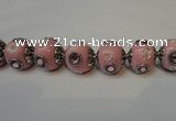 CIB120 19mm round fashion Indonesia jewelry beads wholesale