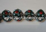 CIB121 19mm round fashion Indonesia jewelry beads wholesale