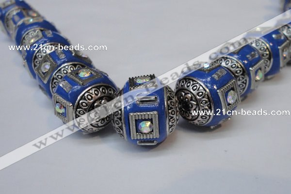 CIB132 18mm round fashion Indonesia jewelry beads wholesale