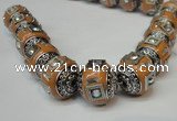 CIB133 18mm round fashion Indonesia jewelry beads wholesale