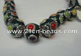 CIB140 18mm round fashion Indonesia jewelry beads wholesale