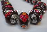 CIB153 21mm round fashion Indonesia jewelry beads wholesale