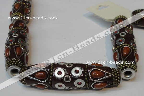 CIB16 17*60mm rice fashion Indonesia jewelry beads wholesale