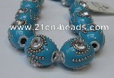 CIB160 19*22mm oval fashion Indonesia jewelry beads wholesale