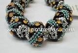 CIB180 18mm round fashion Indonesia jewelry beads wholesale