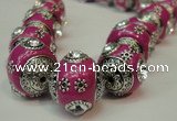 CIB192 19mm round fashion Indonesia jewelry beads wholesale