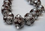 CIB194 19mm round fashion Indonesia jewelry beads wholesale