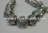 CIB195 19mm round fashion Indonesia jewelry beads wholesale