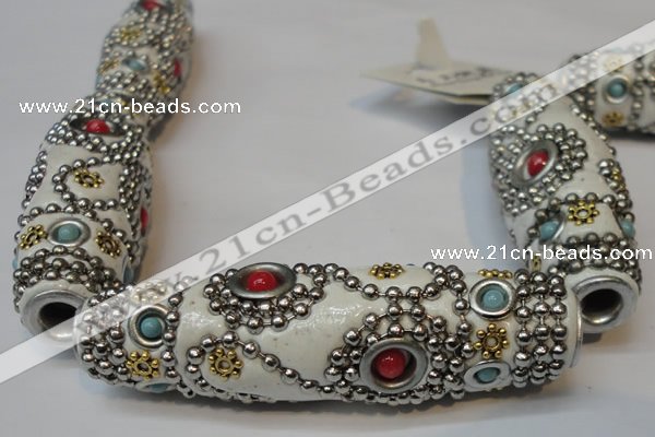 CIB20 17*60mm rice fashion Indonesia jewelry beads wholesale