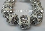 CIB200 19mm round fashion Indonesia jewelry beads wholesale
