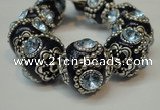 CIB204 19mm round fashion Indonesia jewelry beads wholesale