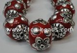 CIB221 18mm round fashion Indonesia jewelry beads wholesale