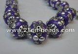 CIB222 18mm round fashion Indonesia jewelry beads wholesale