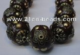 CIB225 18mm round fashion Indonesia jewelry beads wholesale