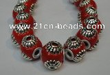 CIB234 14mm round fashion Indonesia jewelry beads wholesale