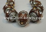 CIB236 15mm round fashion Indonesia jewelry beads wholesale