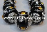 CIB238 15mm round fashion Indonesia jewelry beads wholesale