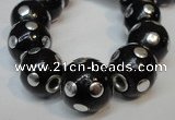 CIB242 18mm round fashion Indonesia jewelry beads wholesale