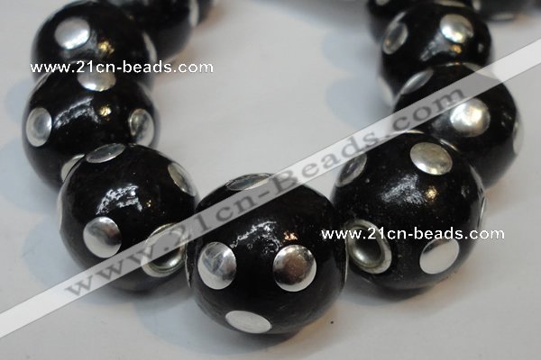 CIB242 18mm round fashion Indonesia jewelry beads wholesale