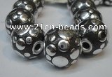 CIB244 18mm round fashion Indonesia jewelry beads wholesale