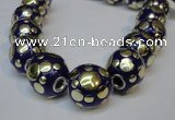 CIB247 18mm round fashion Indonesia jewelry beads wholesale