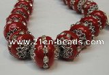 CIB273 14*16mm rondelle fashion Indonesia jewelry beads wholesale