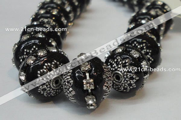 CIB274 14*16mm rondelle fashion Indonesia jewelry beads wholesale