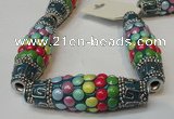 CIB28 17*60mm rice fashion Indonesia jewelry beads wholesale