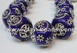 CIB283 16*16mm rondelle fashion Indonesia jewelry beads wholesale