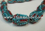 CIB311 17*26mm drum fashion Indonesia jewelry beads wholesale