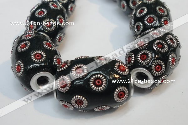 CIB328 16*21mm drum fashion Indonesia jewelry beads wholesale