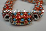 CIB336 17*33mm drum fashion Indonesia jewelry beads wholesale