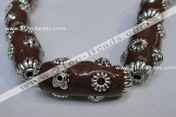 CIB340 14*35mm rice fashion Indonesia jewelry beads wholesale