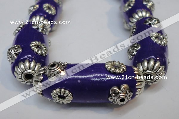 CIB341 14*35mm rice fashion Indonesia jewelry beads wholesale