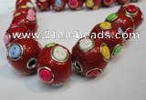 CIB350 20mm round fashion Indonesia jewelry beads wholesale