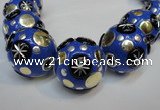 CIB365 23mm round fashion Indonesia jewelry beads wholesale