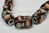 CIB369 15*25mm drum fashion Indonesia jewelry beads wholesale