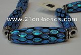 CIB37 17*60mm rice fashion Indonesia jewelry beads wholesale